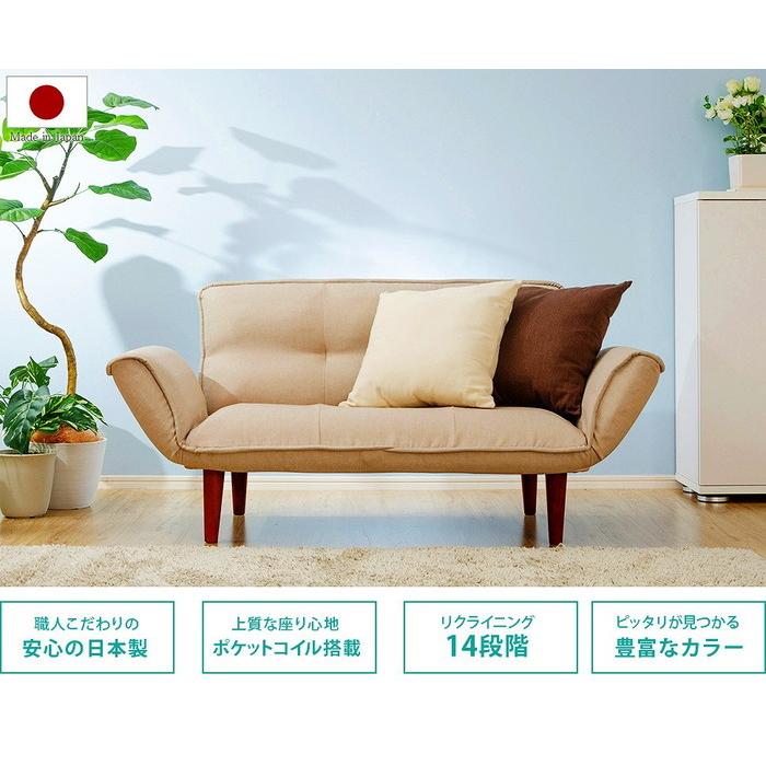 カウチソファ 2人掛け KAN a01 sg-10329 送料無料 北欧 モダン 家具