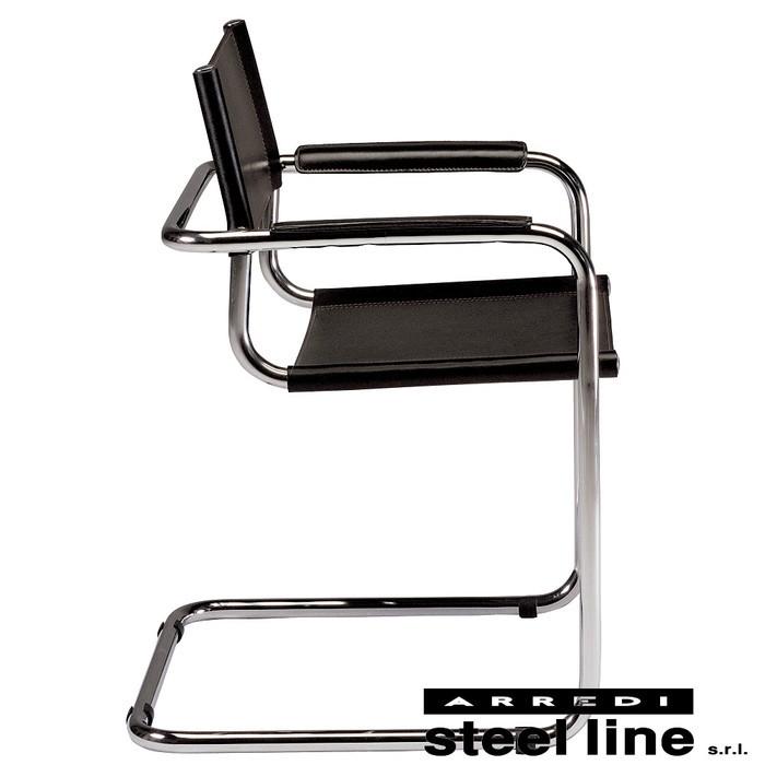 マルトスタム S33 カンティレバーチェア レザー ホワイト リプロダクト 4脚 マルトスタム S33 カンティレバーチェア レザー ホワイト リ