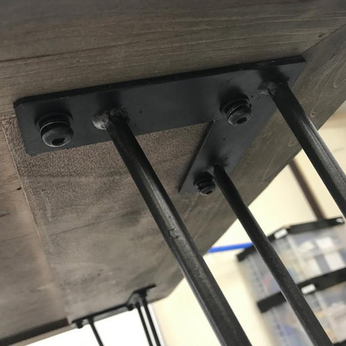 ダイニングテーブル ヘリンボーン柄 古材 ブルックリンスタイル KOZAI