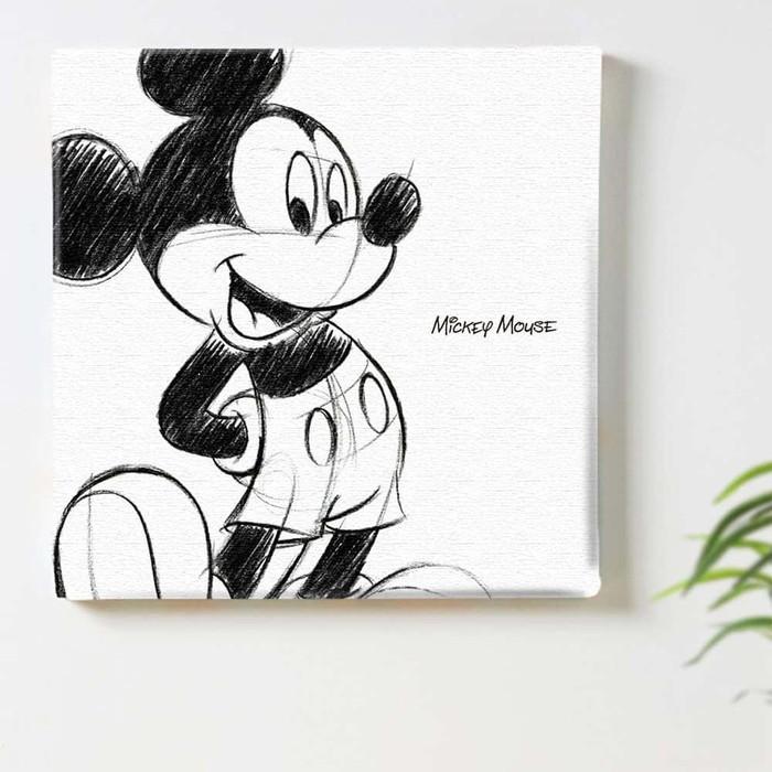今年人気のブランド品や ラッピング付きミッキー ディズニー Mickey Mouse Mサイズ 30cm×30cm アートパネル ファブリックパネル  アートボード インテリアパネル 壁掛け 日本製 lib- cisama.sc.gov.br