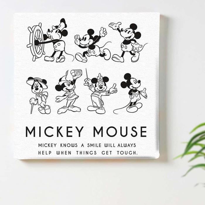 おトク ラッピング付き ミッキーマウス Dsny 1710 01 Mサイズ 30cm 30cm ディズニー アートパネル ファブリックパネル アートボード インテリアパネル 壁掛け 日 Supplystudies Com