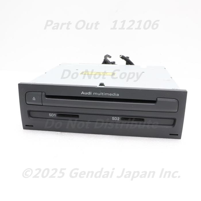 Audi（アウディ） [A-47] S8 4H 後期 CD オーディオ MMI ナビ