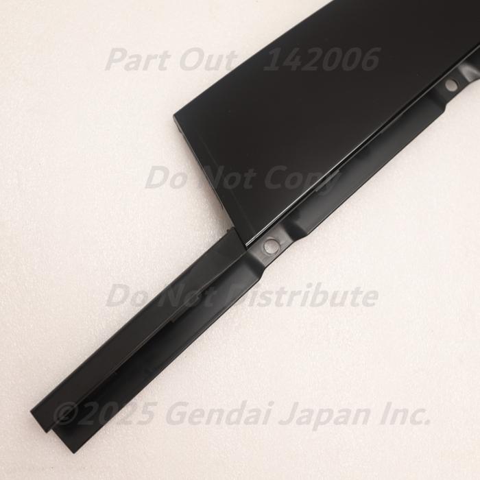 [A-47] S8 4H 後期 右フロントドア Bピラートリム 4H0837902B 5FQ グロスブラック アウディ D4 A8 4HCTFF 中古の画像