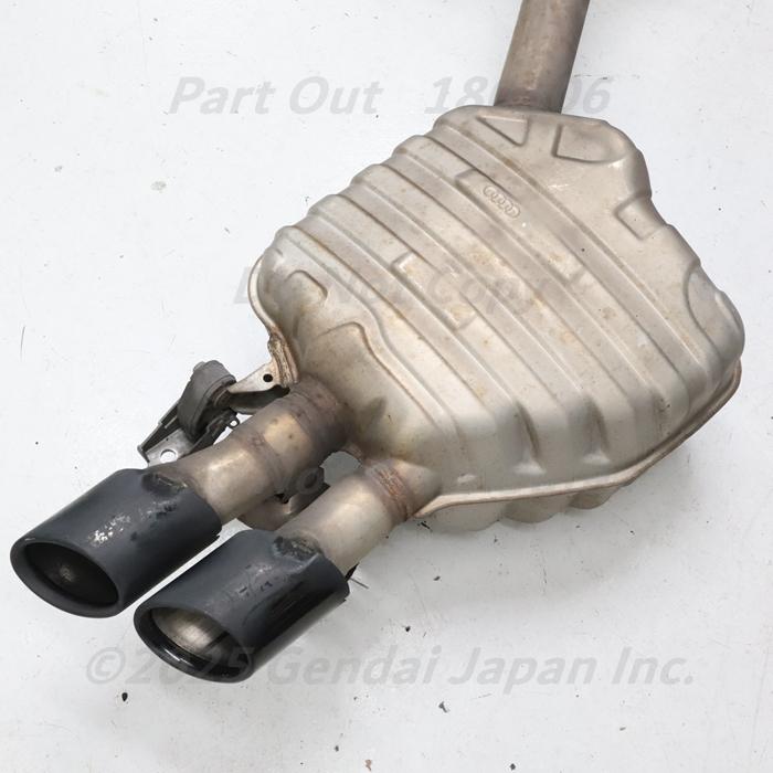 Audi（アウディ） [A-47] S8 4H 後期 リアマフラー D4 A8 4HCTFF 中古
