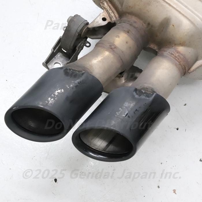 Audi（アウディ） [A-47] S8 4H 後期 リアマフラー D4 A8 4HCTFF 中古