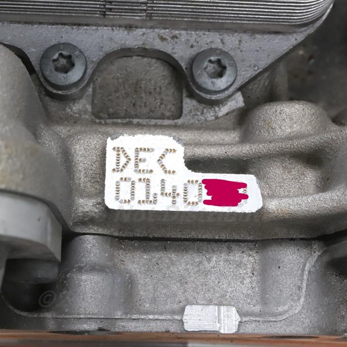 [A-49] RS4 B9 8W 63000km エンジン 本体 06M100032A 2.9 TFSI DECA DEC ブロックにクラックあり 8WDECF アバント アウディ A4 S4 中古の画像