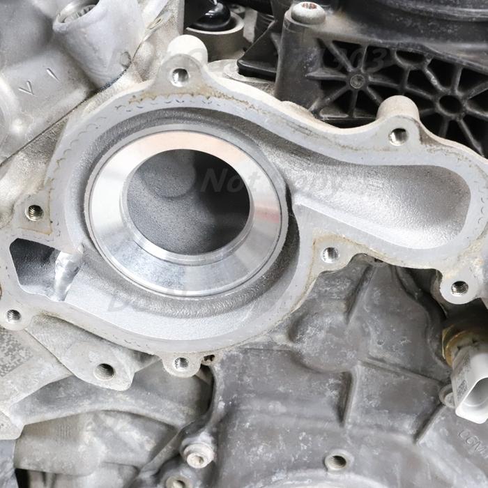 [A-49] RS4 B9 8W 63000km エンジン 本体 06M100032A 2.9 TFSI DECA DEC ブロックにクラックあり 8WDECF アバント アウディ A4 S4 中古の画像