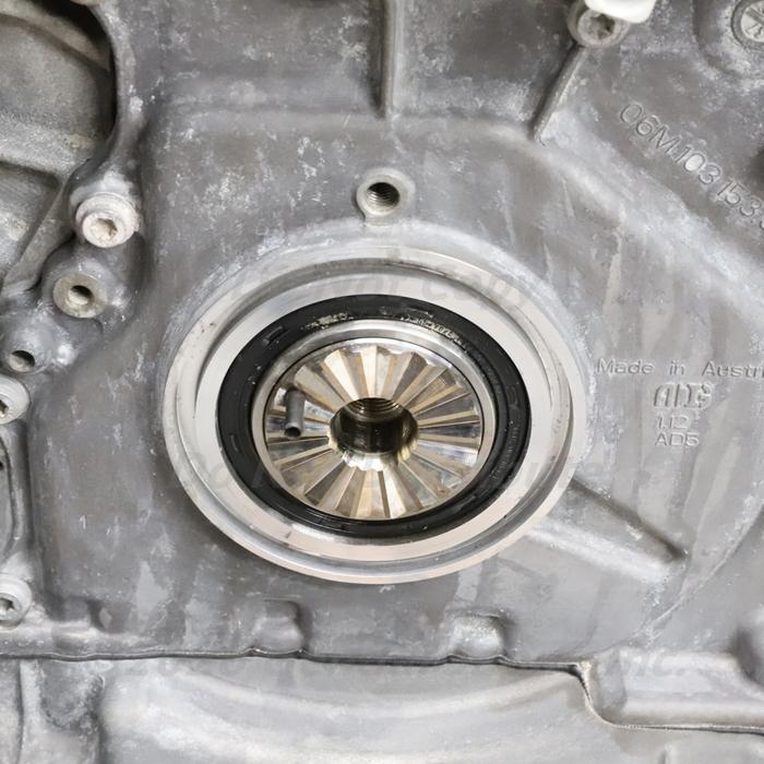 [A-49] RS4 B9 8W 63000km エンジン 本体 06M100032A 2.9 TFSI DECA DEC ブロックにクラックあり 8WDECF アバント アウディ A4 S4 中古の画像