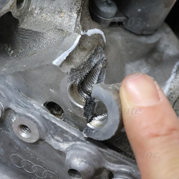 [A-49] RS4 B9 8W 63000km エンジン 本体 06M100032A 2.9 TFSI DECA DEC ブロックにクラックあり 8WDECF アバント アウディ A4 S4 中古の画像
