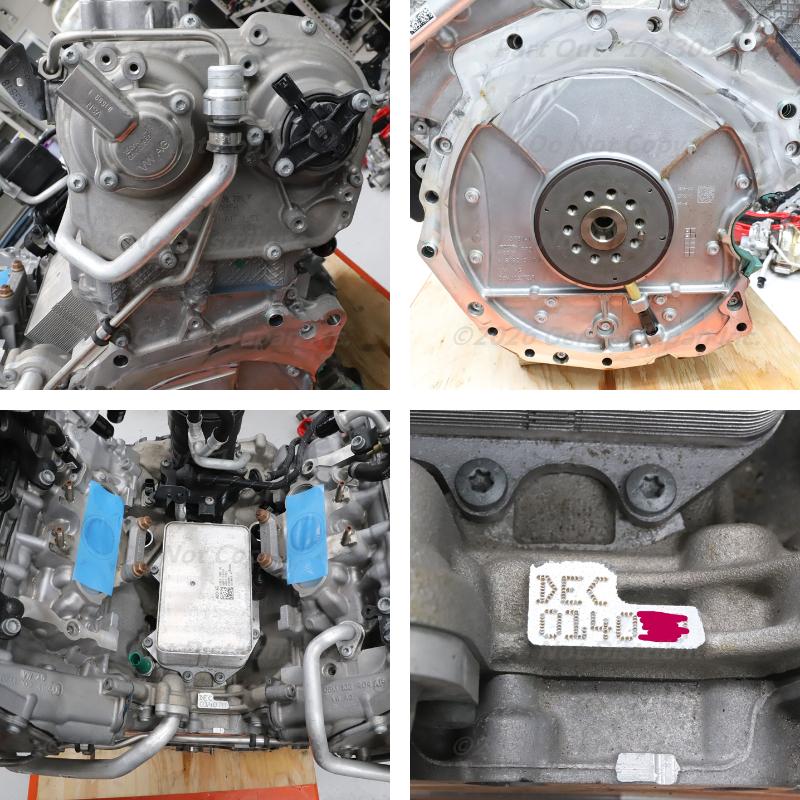 [A-49] RS4 B9 8W 63000km エンジン 本体 06M100032A 2.9 TFSI DECA DEC ブロックにクラックあり 8WDECF アバント アウディ A4 S4 中古の画像