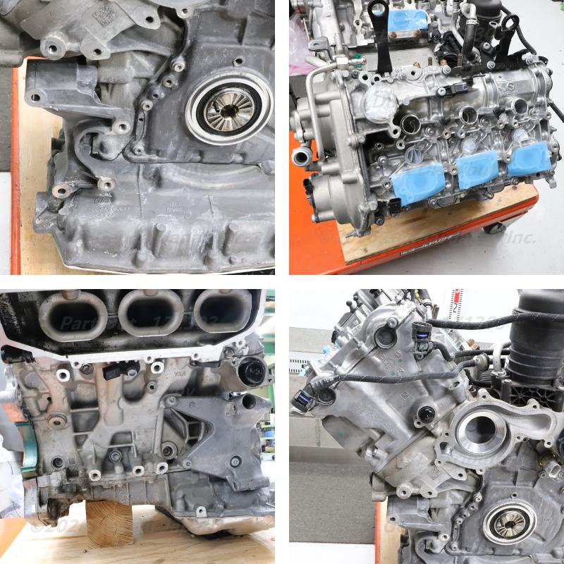 [A-49] RS4 B9 8W 63000km エンジン 本体 06M100032A 2.9 TFSI DECA DEC ブロックにクラックあり 8WDECF アバント アウディ A4 S4 中古の画像
