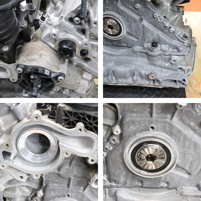 [A-49] RS4 B9 8W 63000km エンジン 本体 06M100032A 2.9 TFSI DECA DEC ブロックにクラックあり 8WDECF アバント アウディ A4 S4 中古の画像