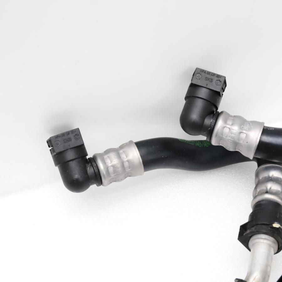 [B-18]BMW F01 750i ミッションオイルクーラー ホース パイプ チューブ 17227575455 17227575456 F02 F03 KA44 中古の画像