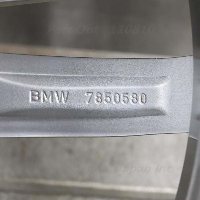 [B-25] 740i G11 7A30 純正 リア ホイール CD374 9.5J×19 IS39 1本 275/40R19 RFT BMW Mスポーツ 中古｜gendai-japan｜13