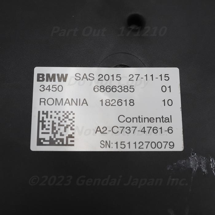 BMW [B-25] 740i G11 7A30 SASコントロールユニット 34509505281 G30