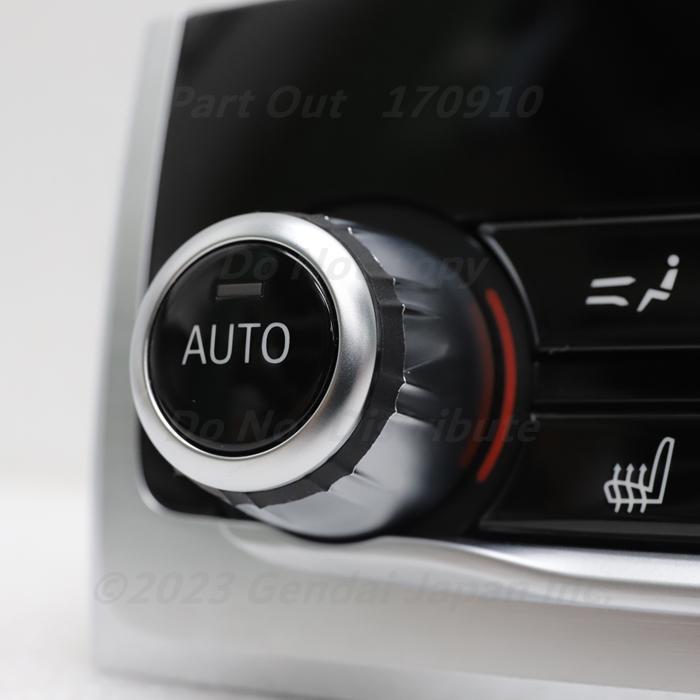 BMW [B-25] 740i G11 7A30 リア エアコン操作パネル ACスイッチ