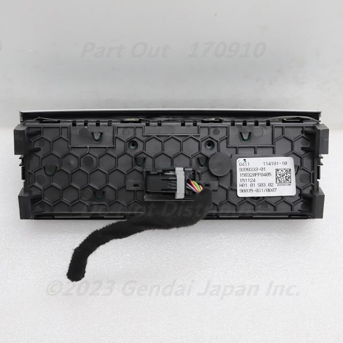 BMW [B-25] 740i G11 7A30 リア エアコン操作パネル ACスイッチ