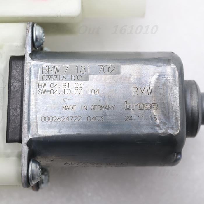 BMW [B-25] 740i G11 7A30 右フロント パワーウィンドウモーター