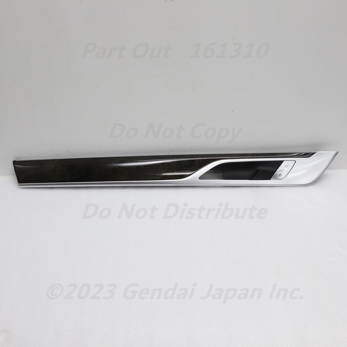 BMW [B-25] 740i G11 7A30 左フロント ドア ウッドパネル カバートリム