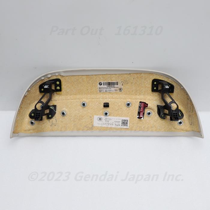 [B-25] 740i G11 7A30 フロントシート バックパネル アッパー 52107409620 52107407935 G12 BMW Mスポーツ 中古｜gendai-japan｜04