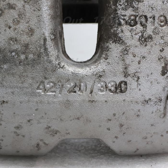 [B-28] G30 523D Mスポーツ 右リアキャリパー 34216870576 G32 G11 G12 G01 G31 JF20 BMW 中古の画像