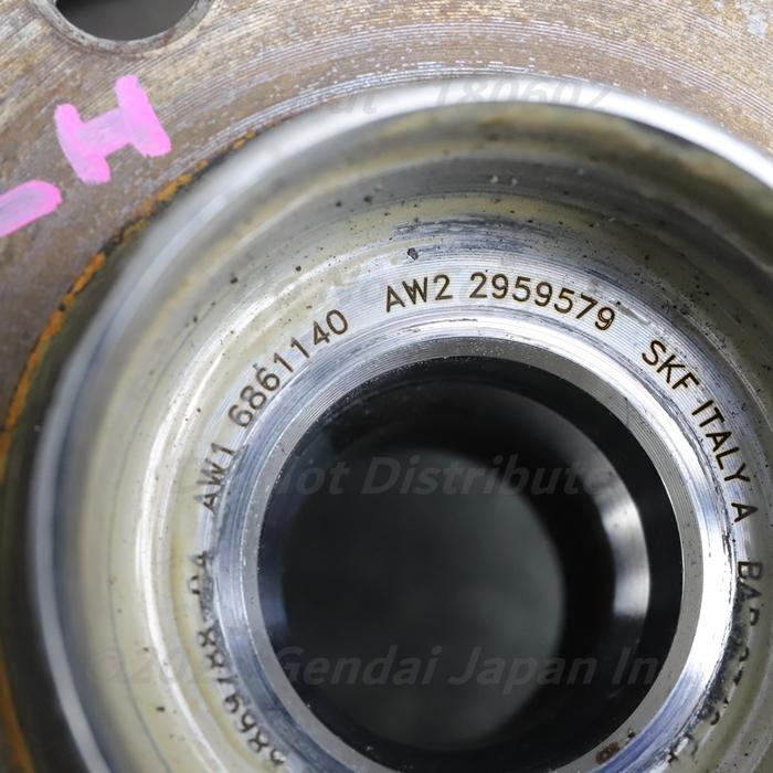 [B-28] G30 523D Mスポーツ 左リア ホイールキャリア ハブ ナックル 33306866335 33406899175 JF20 BMW 中古_2