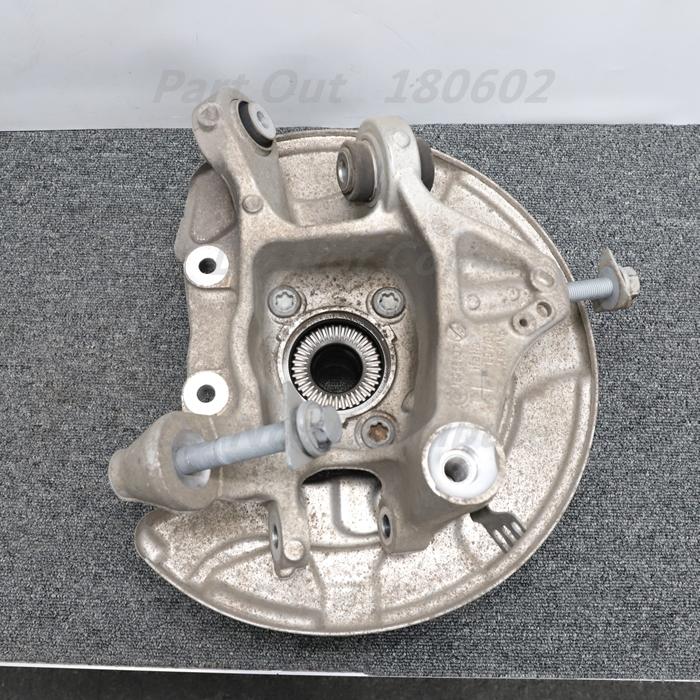 [B-28] G30 523D Mスポーツ 左リア ホイールキャリア ハブ ナックル 33306866335 33406899175 JF20 BMW 中古_5