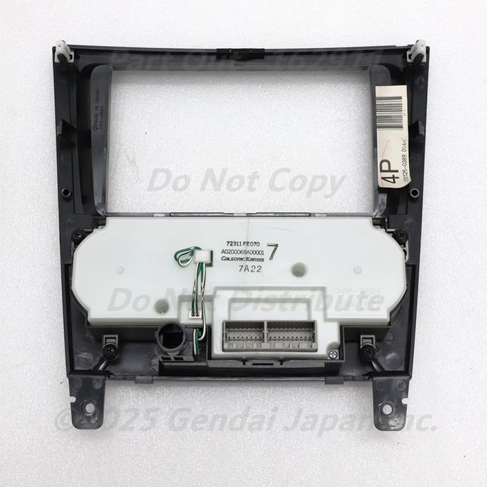 インプレッサSTI GDB E.F.G型エアコンパネル類 WRX STI [F-18] GDB スペックC RA G型 エアコンスイッチ エアコン