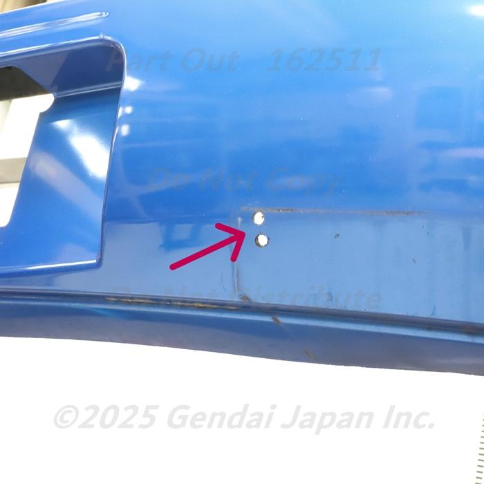 [F-18] GDB スペックC RA G型 02C リアバンパー キズ 穴開きあり インプレッサ STI スバル 中古_1