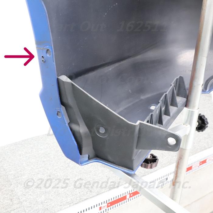 [F-18] GDB スペックC RA G型 02C リアバンパー キズ 穴開きあり インプレッサ STI スバル 中古_5
