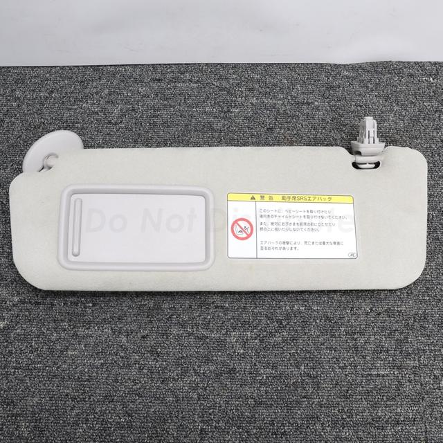 レクサス LS500 純正サンバイザー スエード 左右セット