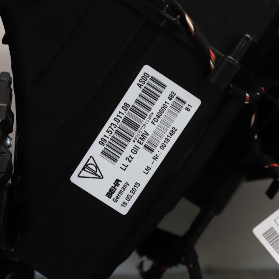 [P13]ポルシェ 981 Cayman ケイマン GT4 エバポレーター ヒーターコア エアコンユニット AC Evaporator