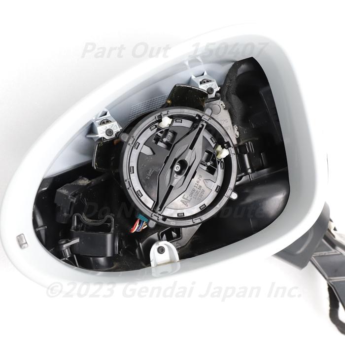 PORSCHE [P-16]マカン ターボ 95B S9R 左ドアミラー バックミラー 鏡 カメラ なし ポルシェ 95BCTL 中古 : 車 ...