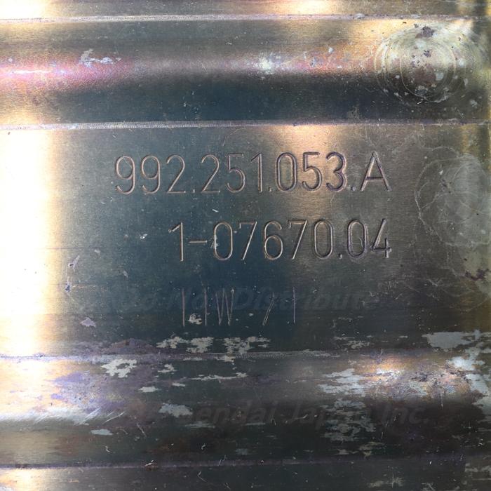 [P-17] ポルシェ 992 911 マフラー 992251053A 992298019A 992906247A カレラ4S 中古の画像