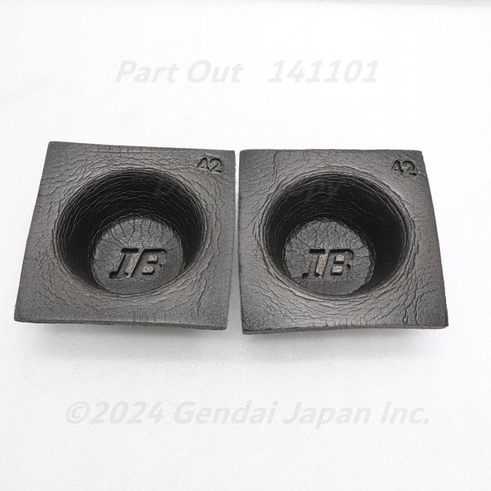 スピーカーバッフル スズキ（SUZUKI） 【2個セット】10cm ミッド ウーハー用 スピーカー