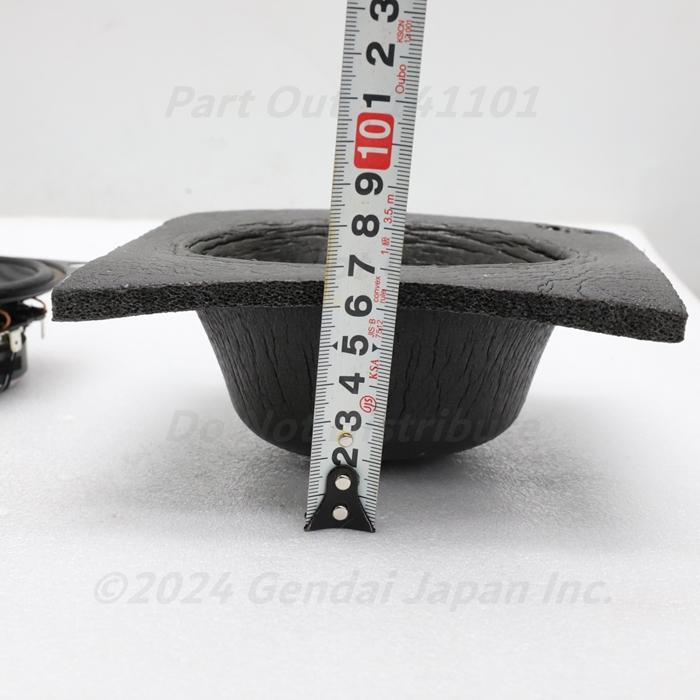 スズキ（SUZUKI） 【2個セット】10cm ミッド ウーハー用 スピーカー