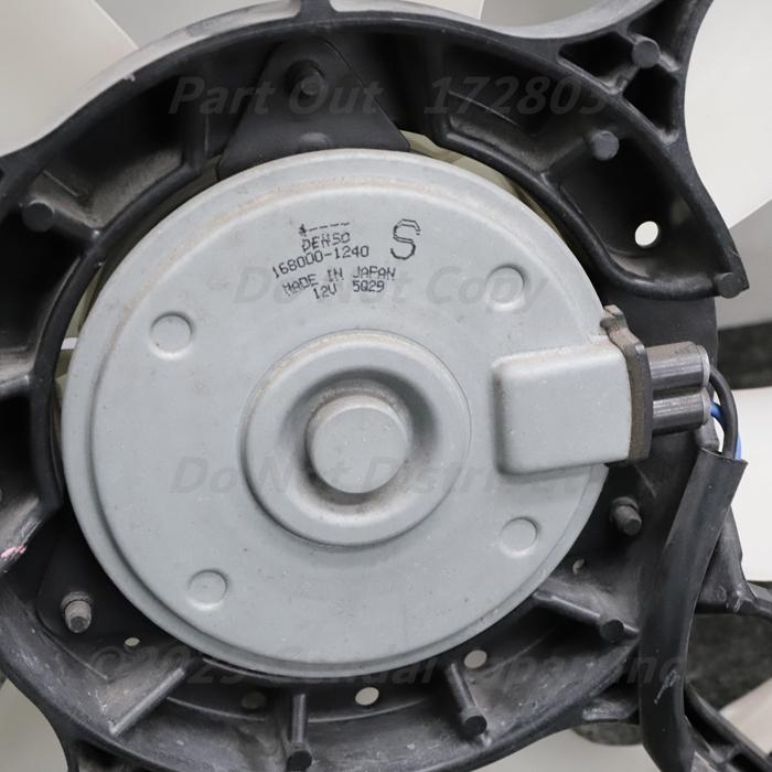 86 [T-14] ZN6 GT 電動ファン ラジエーターファン エアコンファン A型