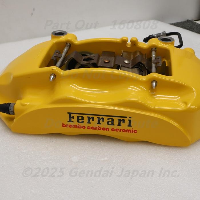 フェラーリ旧型リヤブレーキ左右 ポルトフィーノ [X-51] フェラーリ リアブレーキキャリパー 左右
