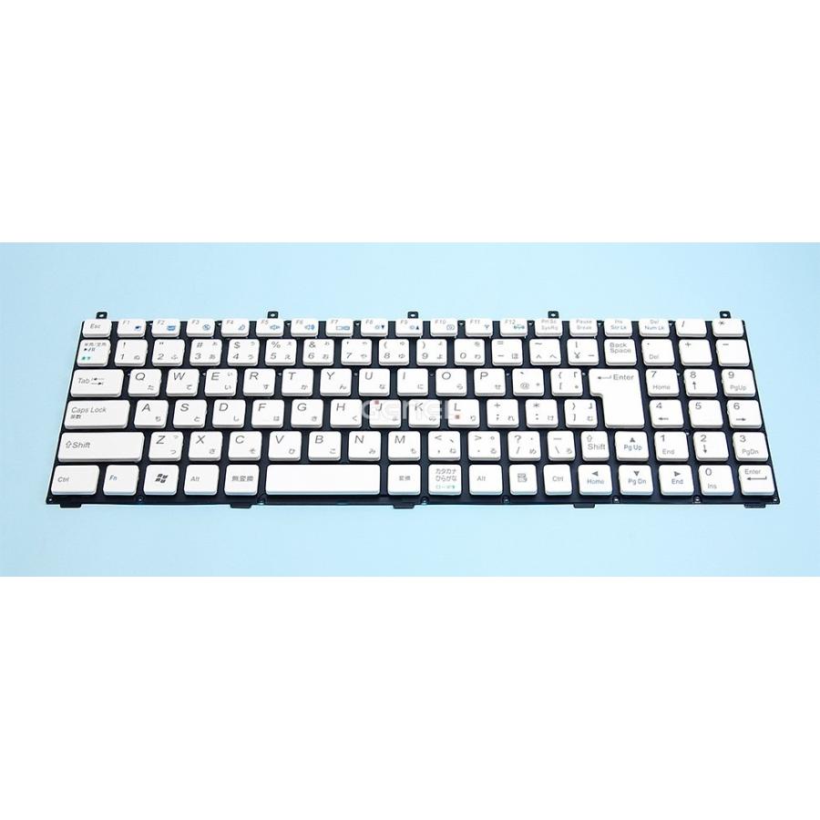 CLEVO 送料無料 ! 新品 純正 日本語キーボード ホワイト W270CZ W270EU