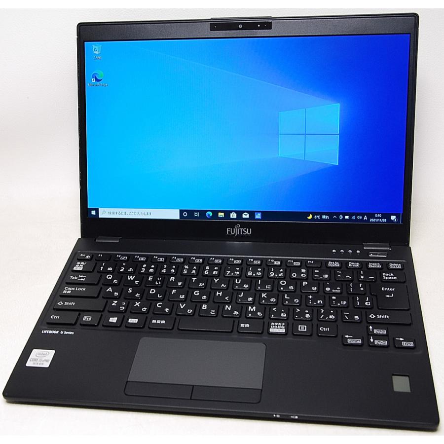 FUJITSU LIFEBOOK U9310/D FMVU28025 LTE 第10世代 Core i5 10310U 1.70GHz メモリ8GB NVMe SSD512GB 無線 カメラ 指紋 Office フルHD 13.3型ワイド Win10 64bit｜genel｜02