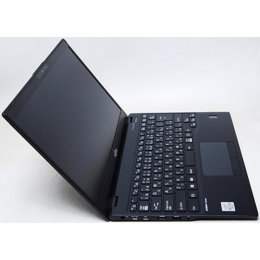 FUJITSU LIFEBOOK U9310/D FMVU28025 LTE 第10世代 Core i5 10310U 1.70GHz メモリ8GB  NVMe SSD512GB 無線 カメラ 指紋 Office フルHD 13.3型ワイド Win10 64bit