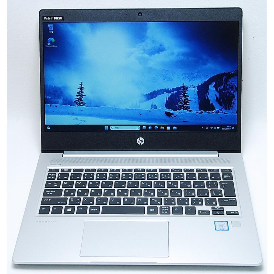 HP ProBook 430 G6 第8世代 Core i5 8265U 1.60GHz メモリ 16GB 新品 SSD 512GB Webカメラ  無線 指紋 Office 13.3インチ Windows 11 Pro 64bit