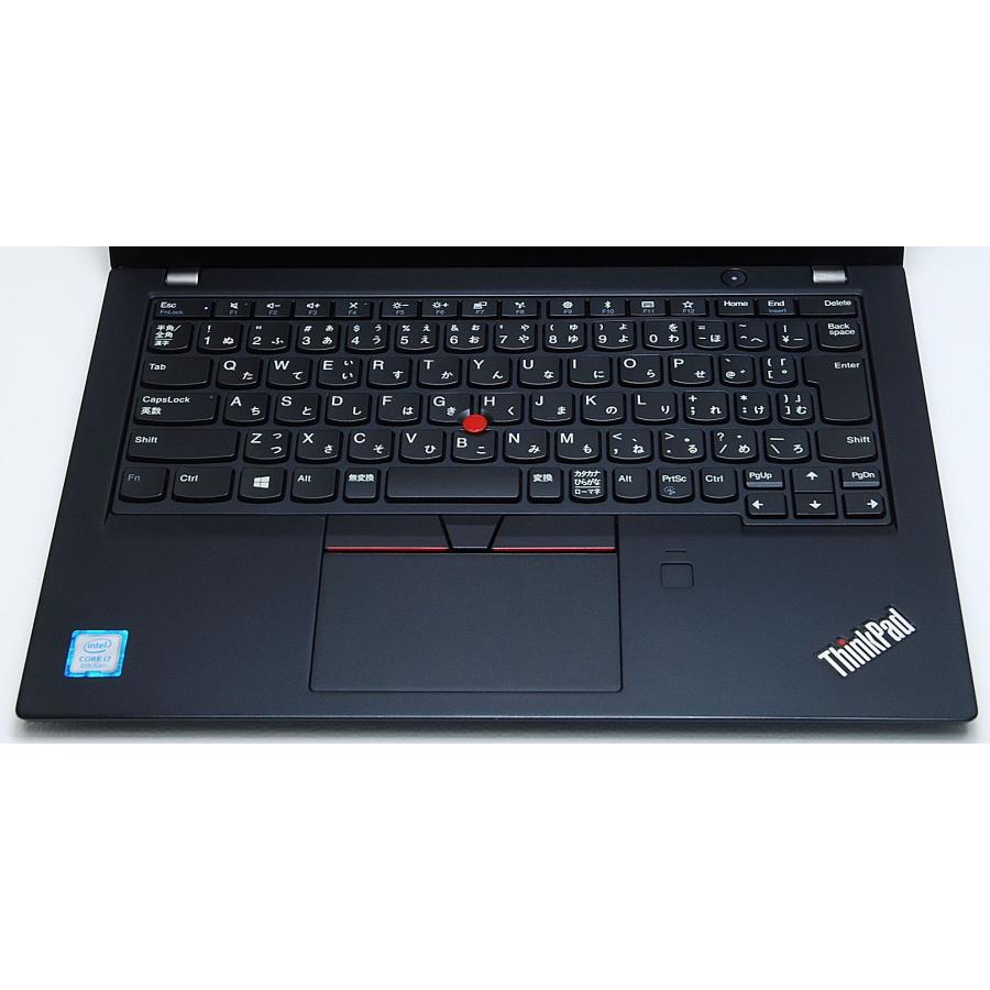 レノボ LENOVO ThinkPad X280 第8世代 Core i7 8550U 1.80GHz 16GB NVMe SSD 256GB 無線  Webカメラ 指紋 Office フルHD 12.5インチ Windows 10 64bit