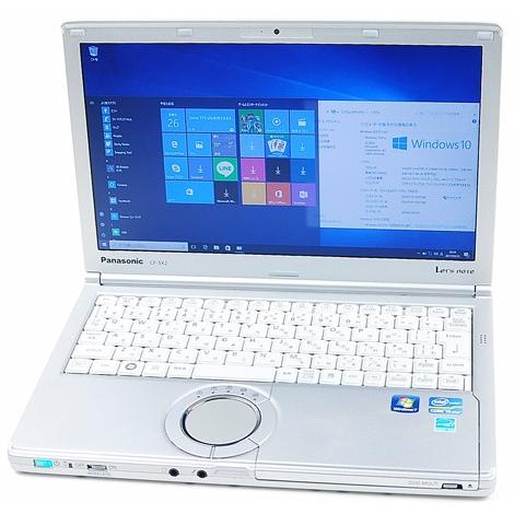 Panasonic Let'sNote CF-SX2 Office付き（ 12.1インチワイド高解像度液晶 / Core-i5 2.60G / メモリ 8GB / HDD 250GB / 無線LAN / Windows10 64bit ）｜genel｜02