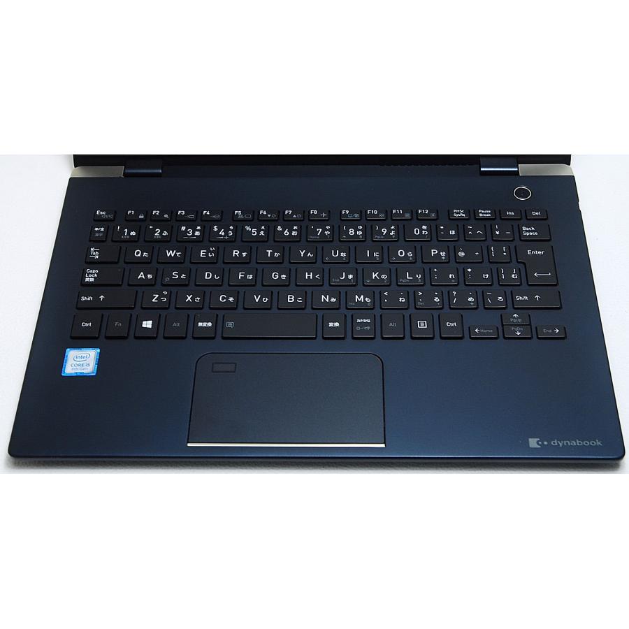 東芝 TOSHIBA dynabook G83/DN 第8世代 Core i5 8250U 1.60GHz メモリ 16GB NVMeSSD256GB  無線LAN Webカメラ Office フルHD 13.3型ワイド Windows 10 64bit