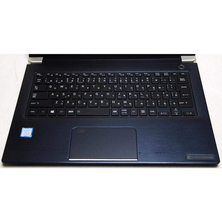 dynabook TOSHIBA U63/H 第8世代 Core i5 8350U 1.70GHz メモリ 16GB 