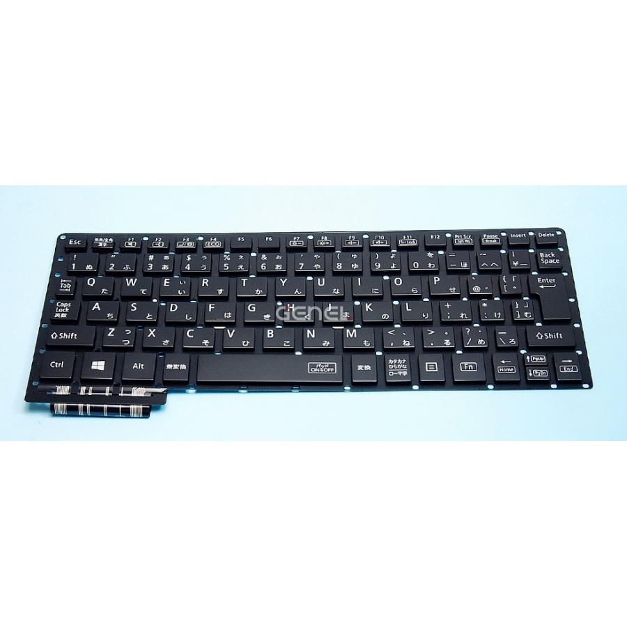 新品 NEC 純正 LAVIE Note Mobile NM350/GAL PC-NM350GAL NM350/GAB-Y PC-NM350GAB-Y  日本語キーボード 黒｜genel｜02