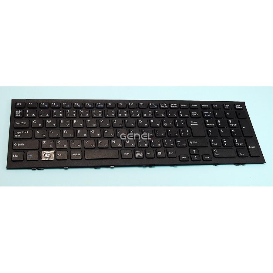 SONY 送料無料 ! 新品☆外枠あり 純正 Vaio E 日本語キーボード 黒 