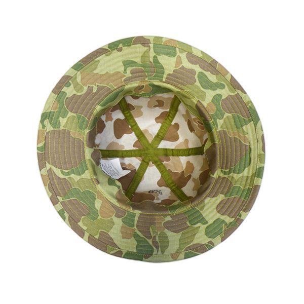 ダックハンター カモフラージュ柄 ハット (ノンウォッシュ) USMC Duck Hunter Camo Hat(NON WASH