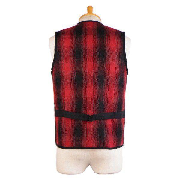 美品 長瀬着用 同型色違い チャレンジャー オンブレチェック ハット ウール 赤 美品 長瀬着用 同型色違い チャレンジャー オンブレチェック ハット